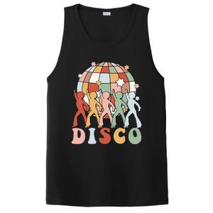 Groovy 70s Disco Ball Dancing Queens Kings PosiCharge Competitor Tank