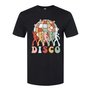 Groovy 70s Disco Ball Dancing Queens Kings Softstyle CVC T-Shirt