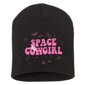 Groovy 70s Space Cowgirl Costume Retro Short Acrylic Beanie