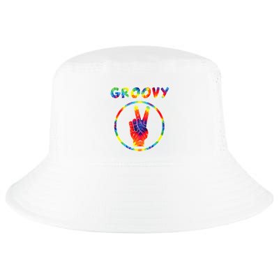 Groovy 70's Tie Dye   Vintage  For Retro Party Cool Comfort Performance Bucket Hat