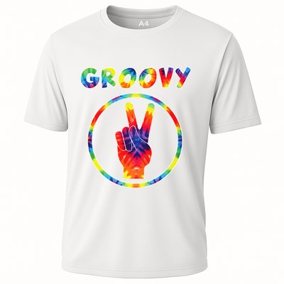 Groovy 70's Tie Dye   Vintage  For Retro Party Performance Shirt