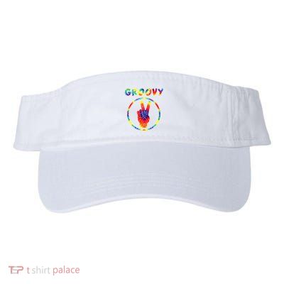 Groovy 70's Tie Dye   Vintage  For Retro Party Visor