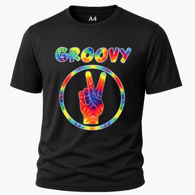Groovy 70s Tie Dye Vintage For Retro Party Performance Shirt