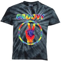 Groovy 70s Tie Dye Vintage For Retro Party Kids Tie-Dye T-Shirt