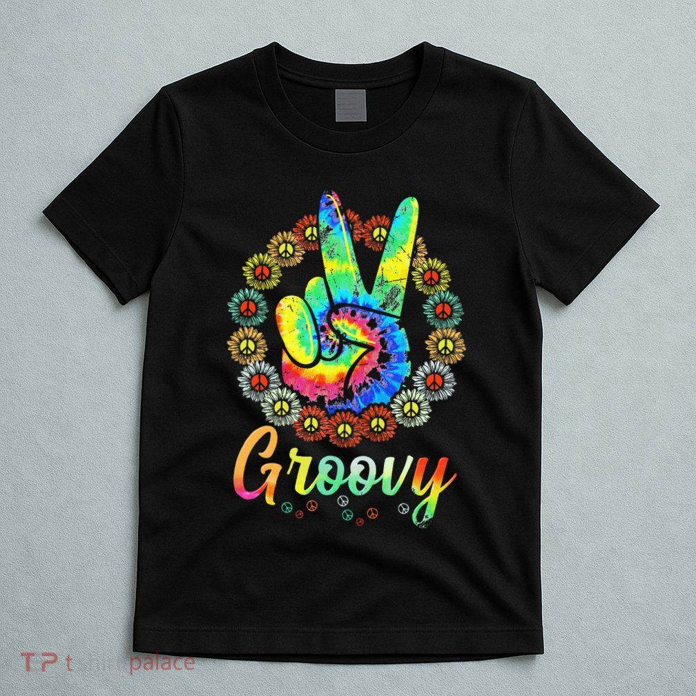 Groovy 70s Tie Dye Vintage 70s Retro 70s Hippie Costume T-Shirt