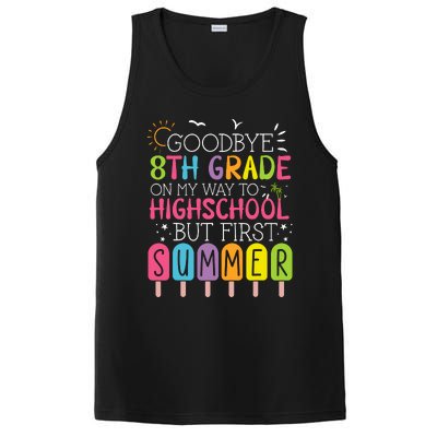 Goodbye 8th Grade Graduation To Highschool But First Summer PosiCharge Competitor Tank