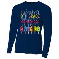 Goodbye 8th Grade Graduation To Highschool But First Summer Cooling Performance Long Sleeve Crew