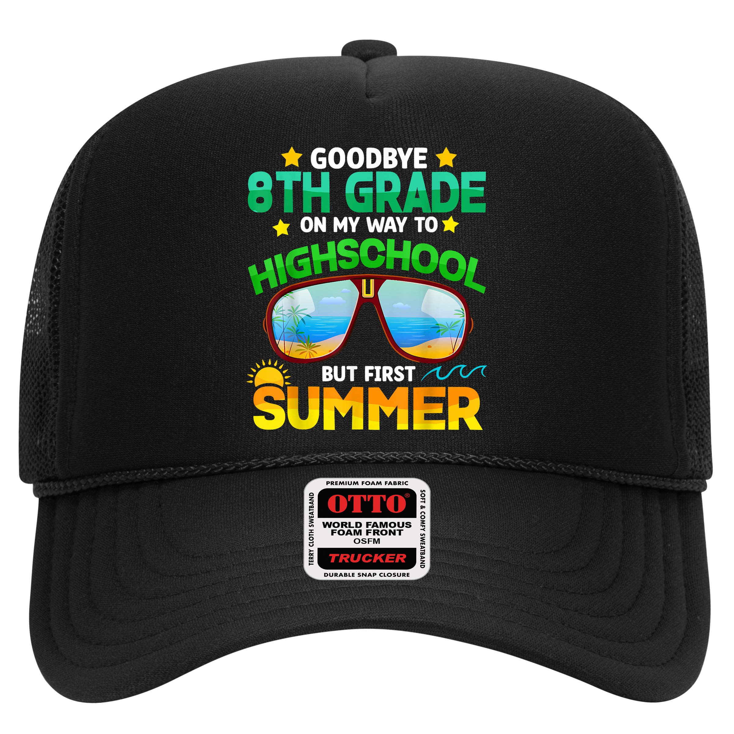 Goodbye 8th Grade Graduation To Highschool Hello Summer Him Hat