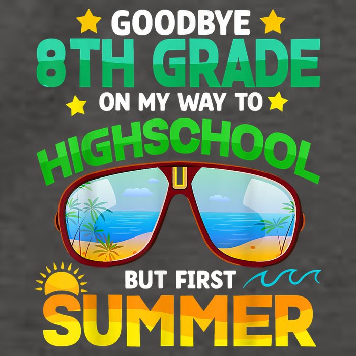 Goodbye 8th Grade Graduation To Highschool Hello Summer Him Vector Backpack