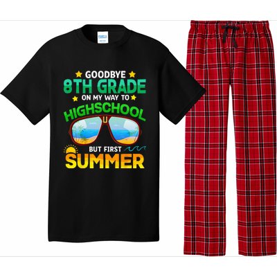 Goodbye 8th Grade Graduation To Highschool Hello Summer Him Pajama Set