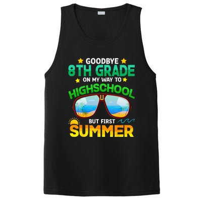 Goodbye 8th Grade Graduation To Highschool Hello Summer Him PosiCharge Competitor Tank