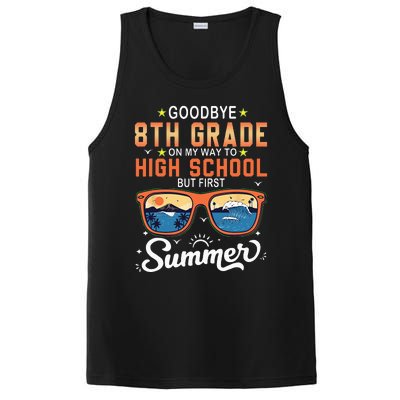 Goodbye 8th Grade Graduation To 9th Grade Hello Summer PosiCharge Competitor Tank