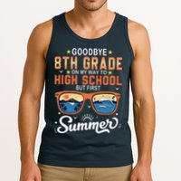 Goodbye 8th Grade Graduation To 9th Grade Hello Summer Tank Top