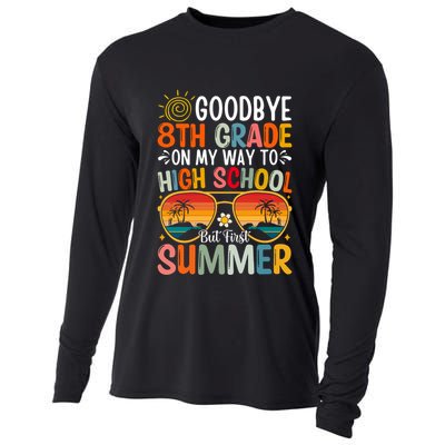 Goodbye 8th Grade On My Way To High School Cooling Performance Long Sleeve Crew