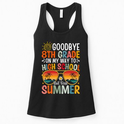 Goodbye 8th Grade On My Way To High School Womens Tank Top
