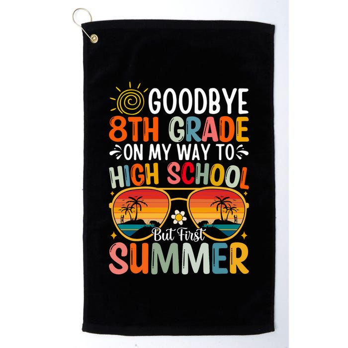 Goodbye 8th Grade On My Way To High School Golf Towel
