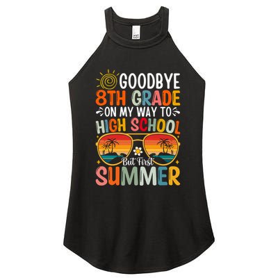 Goodbye 8th Grade On My Way To High School Women's Perfect Tri Rocker Tank
