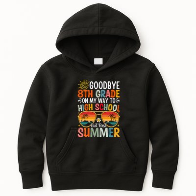 Goodbye 8th Grade On My Way To High School Kids Hoodie