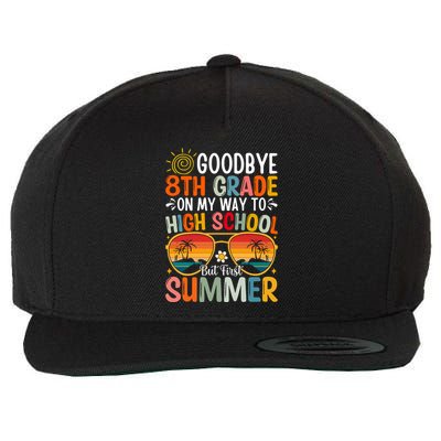 Goodbye 8th Grade On My Way To High School Wool Snapback Cap