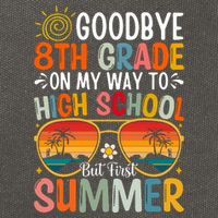 Goodbye 8th Grade On My Way To High School Cotton Canvas Backpack