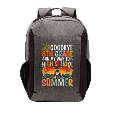 Goodbye 8th Grade On My Way To High School Vector Backpack