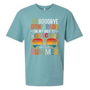 Goodbye 8th Grade On My Way To High School Sueded Cloud Jersey T-Shirt