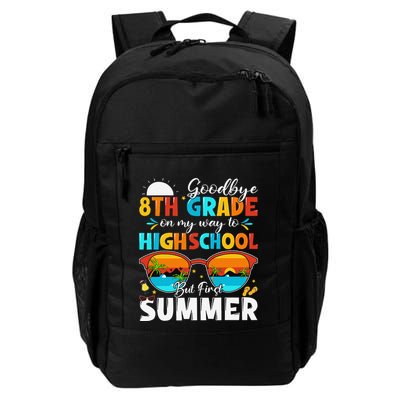 Goodbye 8th Grade Graduation To Highschool Hello Summer Backpack