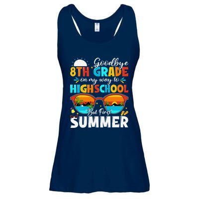 Goodbye 8th Grade Graduation To Highschool Hello Summer Ladies Essential Flowy Tank