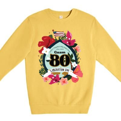 Guam 80th Liberation Day Premium Crewneck Sweatshirt