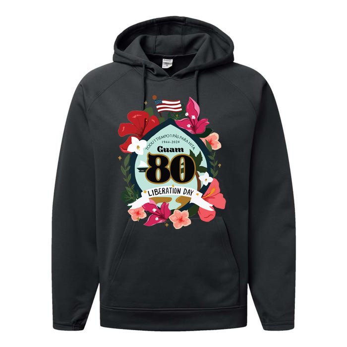 Guam 80th Liberation Day Performance Fleece Hoodie