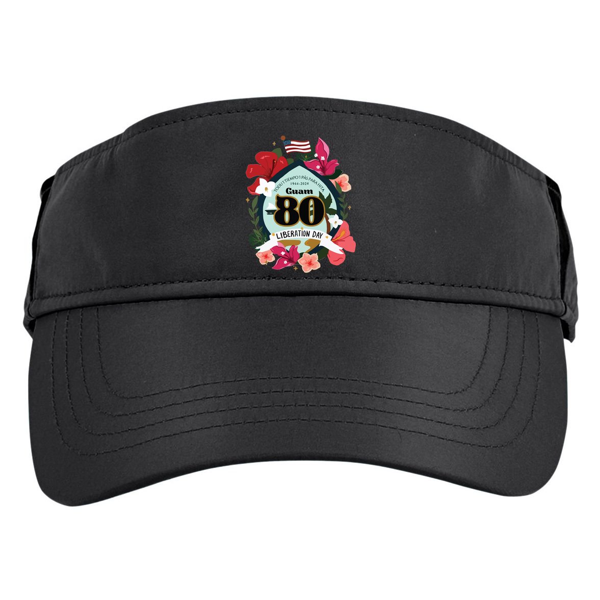Guam 80th Liberation Day Adult Drive Performance Visor