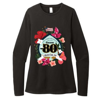 Guam 80th Liberation Day Womens CVC Long Sleeve Shirt