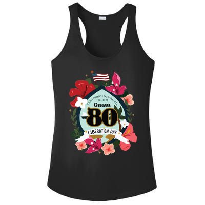 Guam 80th Liberation Day Ladies PosiCharge Competitor Racerback Tank