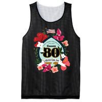 Guam 80th Liberation Day Mesh Reversible Basketball Jersey Tank