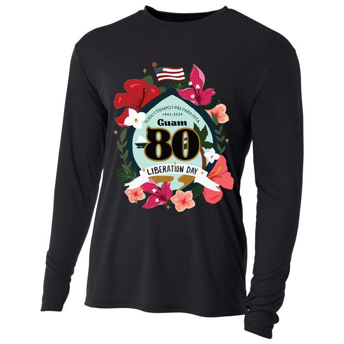 Guam 80th Liberation Day Cooling Performance Long Sleeve Crew