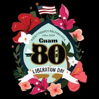 Guam 80th Liberation Day Cooling Performance Long Sleeve Crew