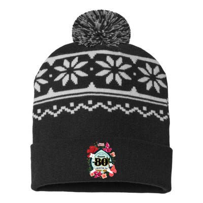 Guam 80th Liberation Day USA-Made Snowflake Beanie