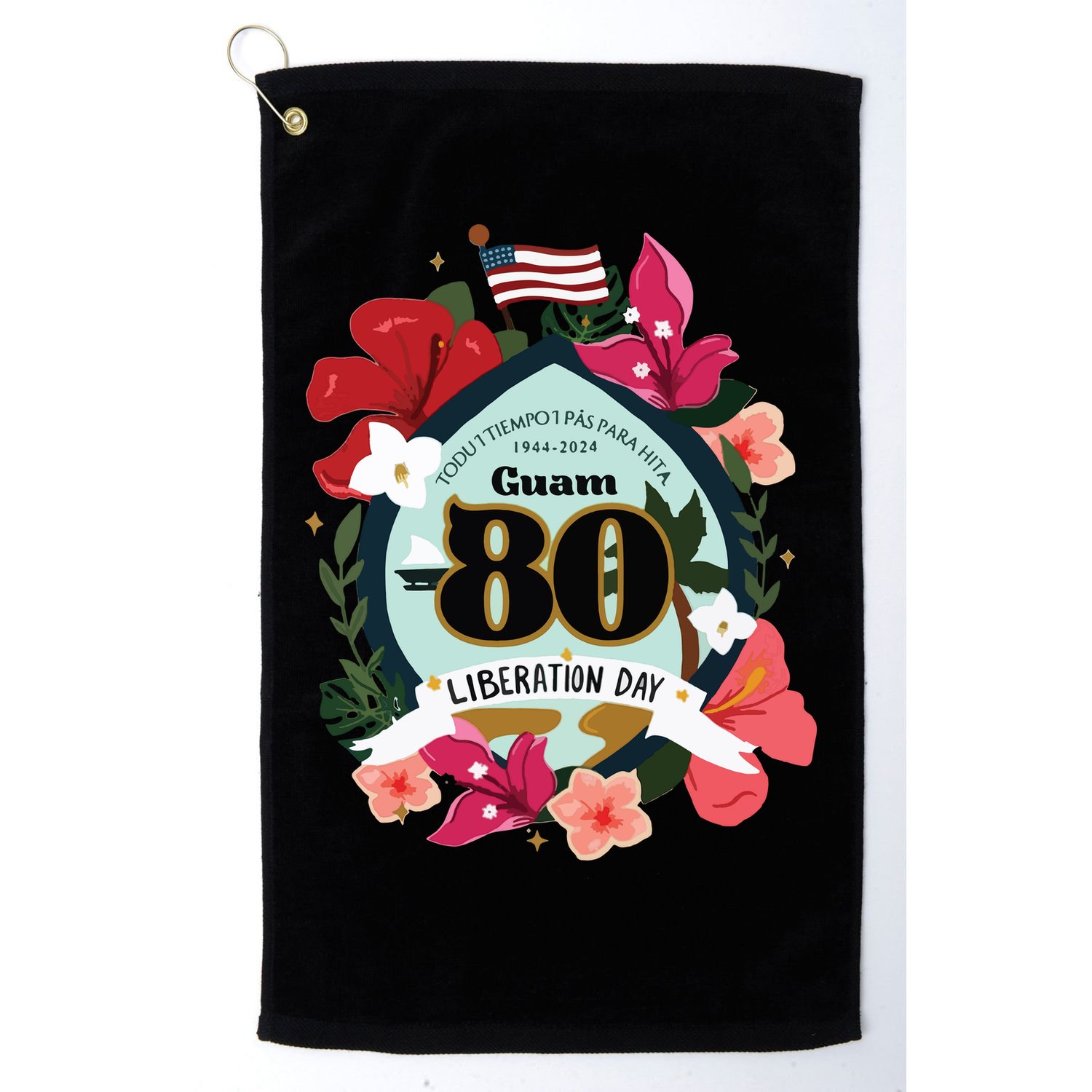Guam 80th Liberation Day Golf Towel