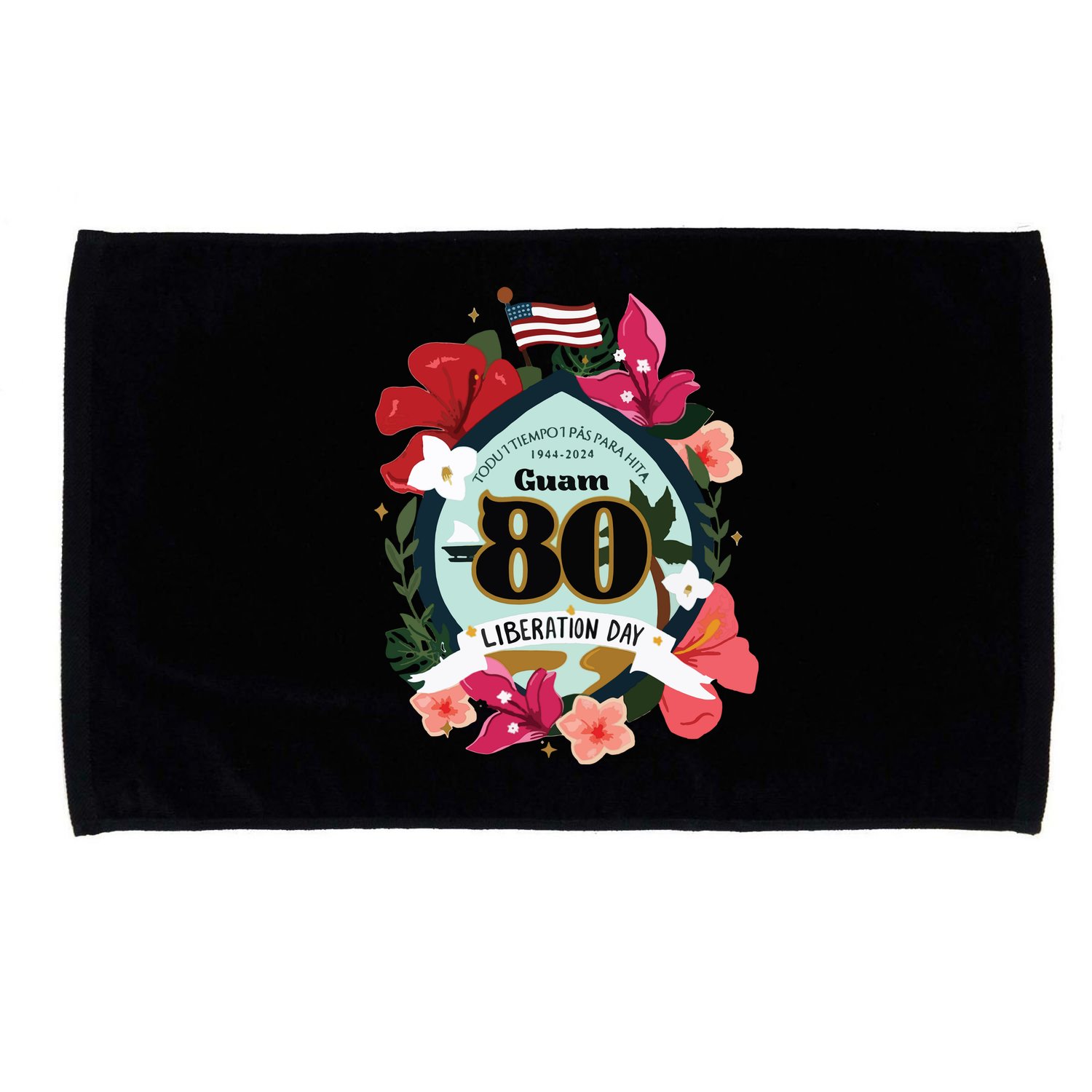 Guam 80th Liberation Day Microfiber Hand Towel