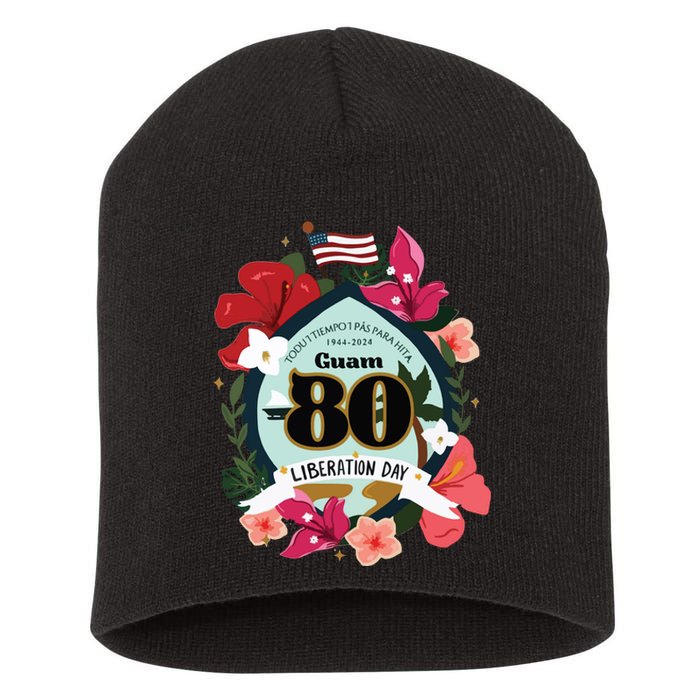 Guam 80th Liberation Day Short Acrylic Beanie