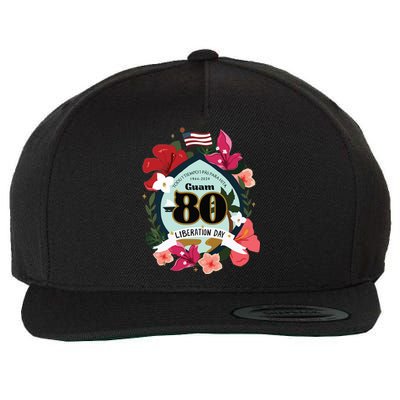 Guam 80th Liberation Day Wool Snapback Cap