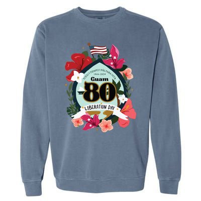 Guam 80th Liberation Day Garment-Dyed Sweatshirt