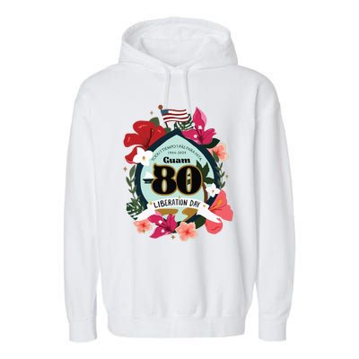 Guam 80th Liberation Day Garment-Dyed Fleece Hoodie