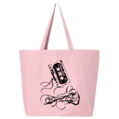 Grunge 90s Music Vintage Tape Concert 25L Jumbo Tote