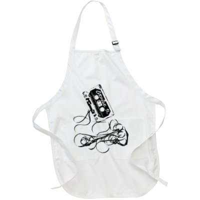 Grunge 90s Music Vintage Tape Concert Apron