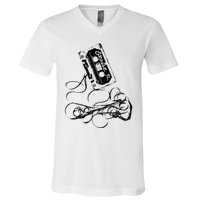 Grunge 90s Music Vintage Tape Concert V-Neck T-Shirt