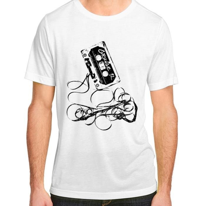 Grunge 90s Music Vintage Tape Concert Adult ChromaSoft Performance T-Shirt