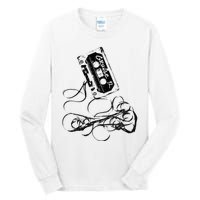 Grunge 90s Music Vintage Tape Concert Tall Long Sleeve T-Shirt