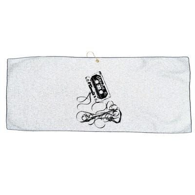 Grunge 90s Music Vintage Tape Concert Large Microfiber Waffle Golf Towel