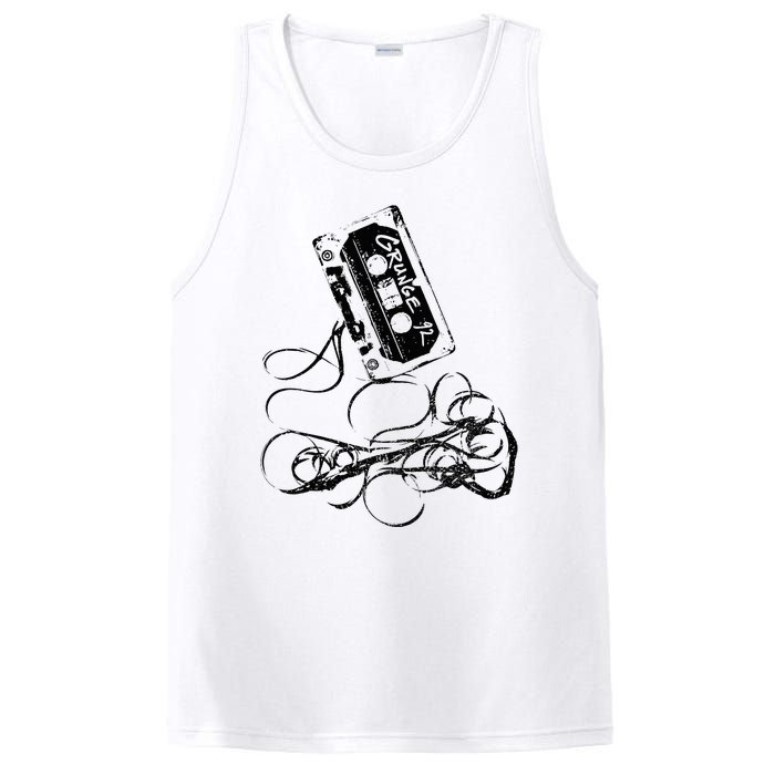 Grunge 90s Music Vintage Tape Concert PosiCharge Competitor Tank